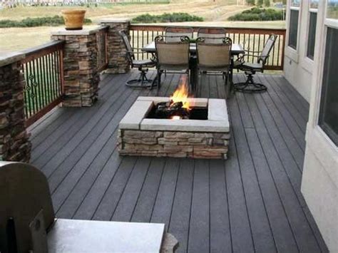 Top 50 Best Deck Fire Pit Ideas Wood Safe Designs In 2020 Backyard