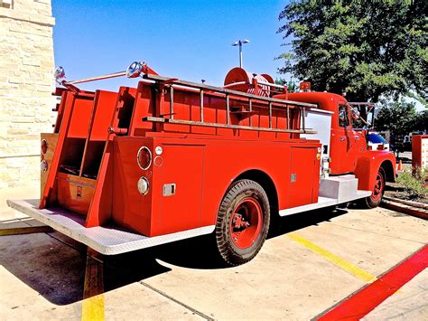 Early 1960s International R 185 Fire Truck Atx Car Pictures Real