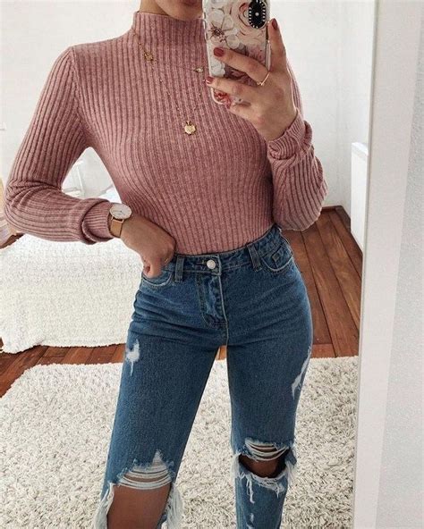 42 Cute Girly Outfit Ideas To Try Now Casual Winter Outfits Teenager Outfits Cool Outfits