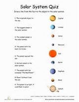 Photos of Quiz On Solar System
