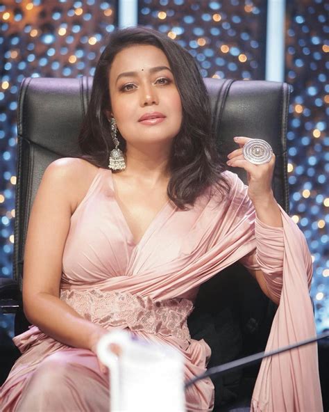 Pin By Kiran Verma On Nehakakkar In 2020 Neha Kakkar Dresses Sequin Outfit Glamour