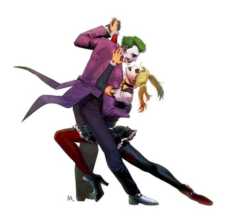 Fan Art Of Joker And Harley Quinn