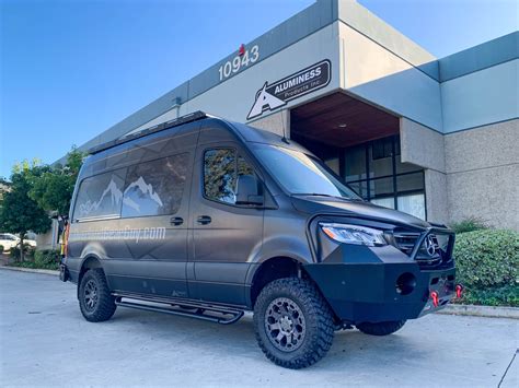 2019 Mercedes Sprinter 4x4 144 Hercules Gets Some Aluminess Bling