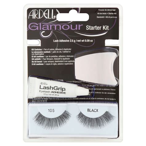 Ardell Glamour Lash Adhesive 25g Starter Kit 105 Black Lf Hair And