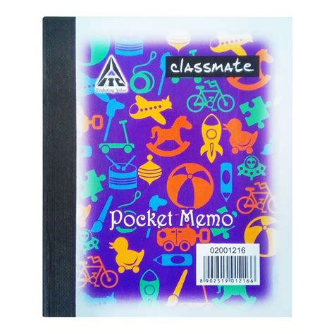 Pocket Notepad August School And Office Stationery