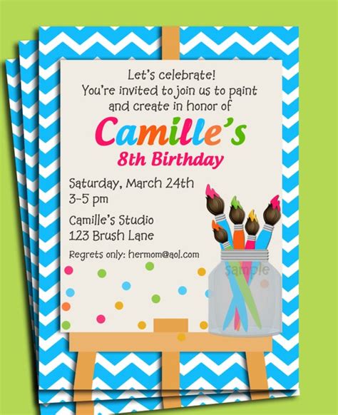 Romulusflood Evite Birthday Party Invitations