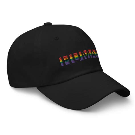 Human Lgbtq Hat Equality Hat Lgbt Hat Pride Hat Gay Pride Etsy