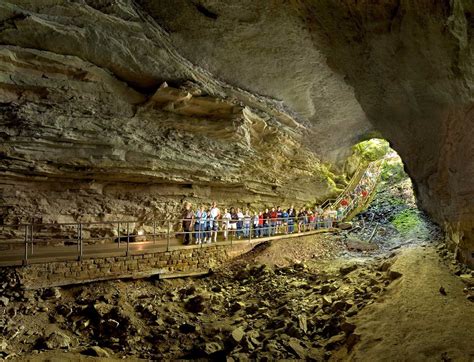 Mammoth Cave Kentucky Sandstone Mammoth Cave National Park Mammoth