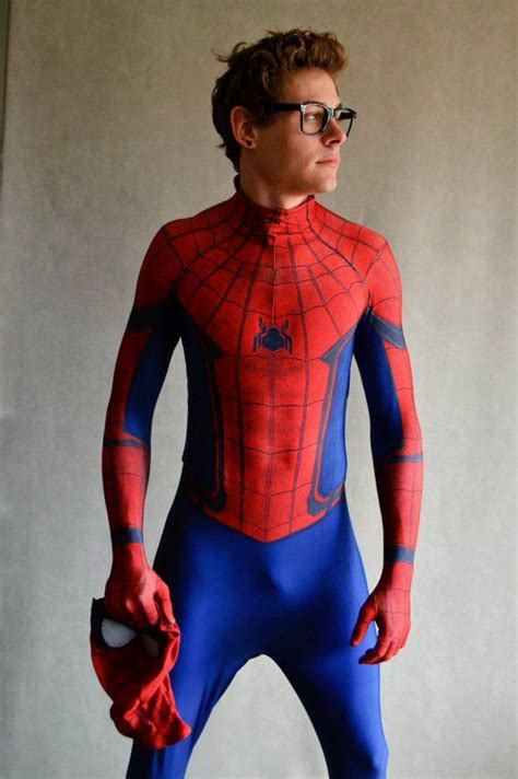 comic costume spiderman costume superhero cosplay gay halloween costumes guy costumes male