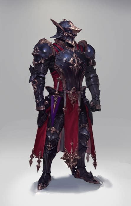 Elite Knight Knight Armor Fantasy Character Design