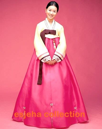 Hanbok Pakaian Adat Wanita Korea Butir Butir Keindahan