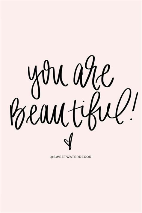You Are Beautiful Quotes And Images Shortquotescc