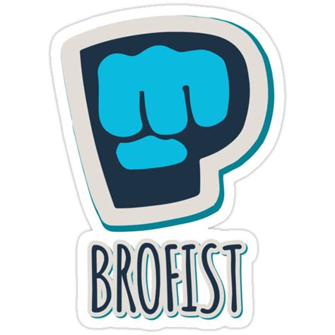 Pewdiepie Brofist Stickers By 4ogo Design Redbubble