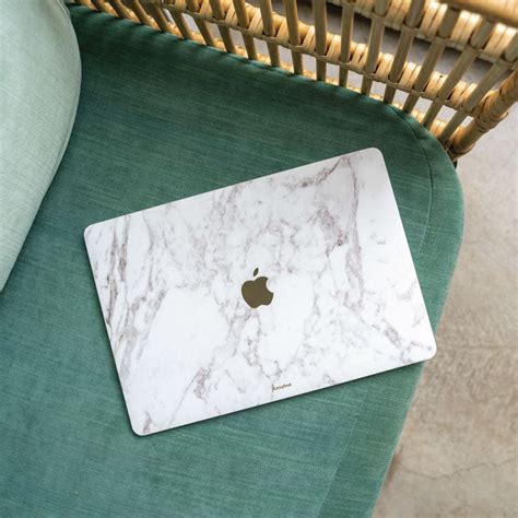 Macbook Air Case White Marble For Macbook Air 13 2020 A2337 Uniqfind