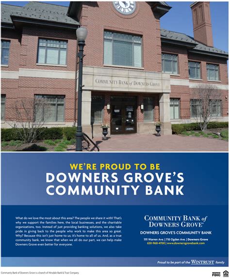Friday October 11 2019 Ad Community Bank Of Downers Grove Daily