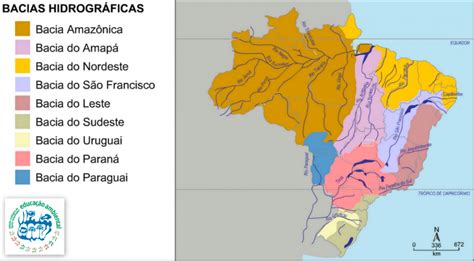 Hidrografia Do Brasil Revisão De Geografia Enem • Infoenem