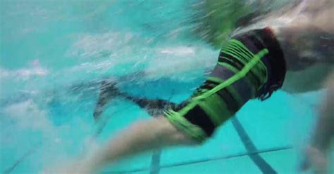 First Prosthetic Fin Helps Amputees Swim Again Cbs News