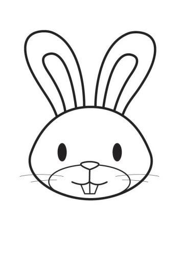 Bunny face illustrations & vectors. Easy Bunny Face Drawing at PaintingValley.com | Explore collection of Easy Bunny Face Drawing
