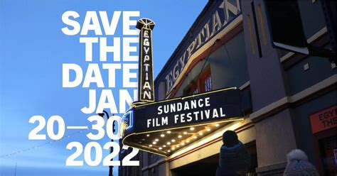 Save The Date The Sundance Film Festival Is Set For Jan Sundance Org