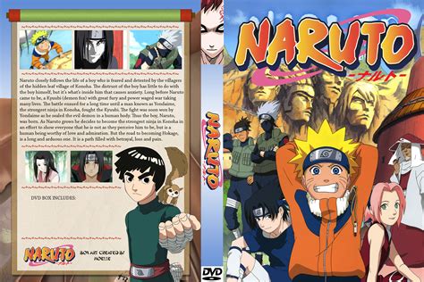 Naruto Dvd Cover By Moelleuh On Deviantart