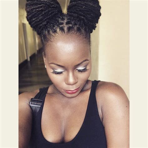 Here's how to go about it! I would love to do my hair like this | Locs hairstyles ...