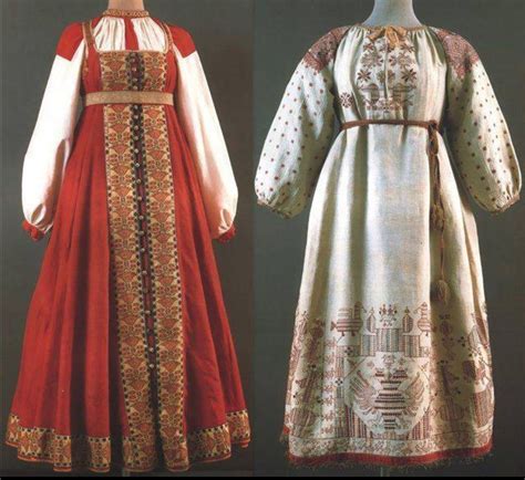 Russian Russian Traditional Dress Traditional Dresses Folk Clothing Historical Clothing