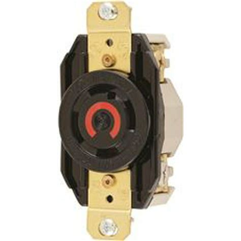 Hubbell Insulgrip Twist Lock Generator Receptacle 3 Pole 4 Wire 30