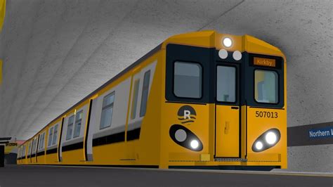 The Brand New Updated Riverrail Merseyrail Northern Line On Roblox