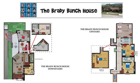 The owners of the real brady bunch house had to put up a fence surrounding their home in order to keep keen fans from trying to get a closer look at the famed home. The Real Brady Bunch House Floor Plan, brady bunch floor ...