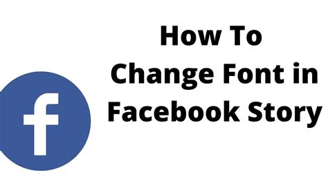 How To Change Font In Facebook Story Youtube