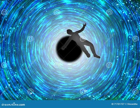 Man Falling Black Hole Stock Illustrations 37 Man Falling Black Hole