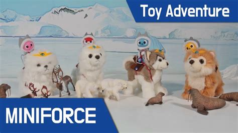 Miniforce Toy Adventure Save The Arctic Polar Bear Siberian
