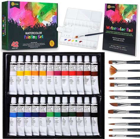 Watercolor Paint Set For Adults Professional Watercolor Set With Water Color Paints