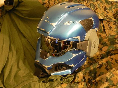 Halo Reach Hazop Helmet By Msn 04sinanju On Deviantart