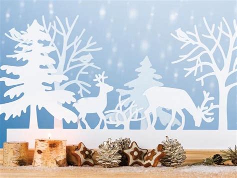 Diy weihnachtliches fensterbild mit kreidestiften. Bastelideen: Fensterbilder zu Weihnachten | Fensterbilder ...