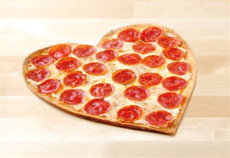 Papa Johns Heart Shaped Pizza Popsugar Food