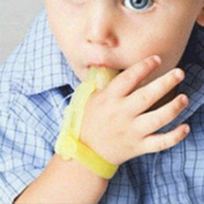 Silicone Stop Thumb Sucking Finger Anti Eating Finger Braces Orthosis