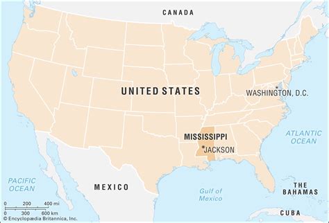 Mississippi Capital Population Map History And Facts Britannica