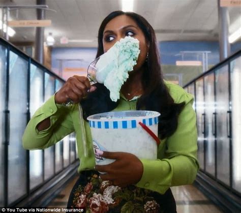 Mindy Kaling Gets NAKED In Teaser For Upcoming Nationwide Super Bowl Commercial Daily Mail Online