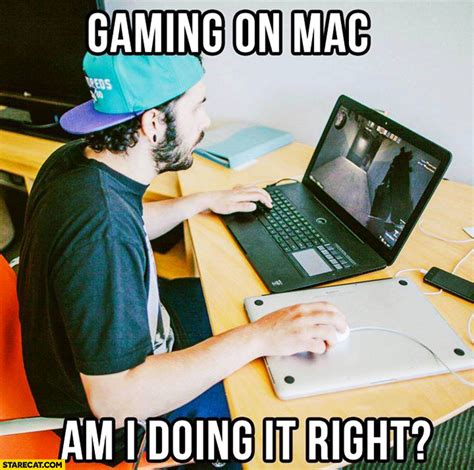Gaming On Mac Am I Doing It Right Using Mac As Mousepad