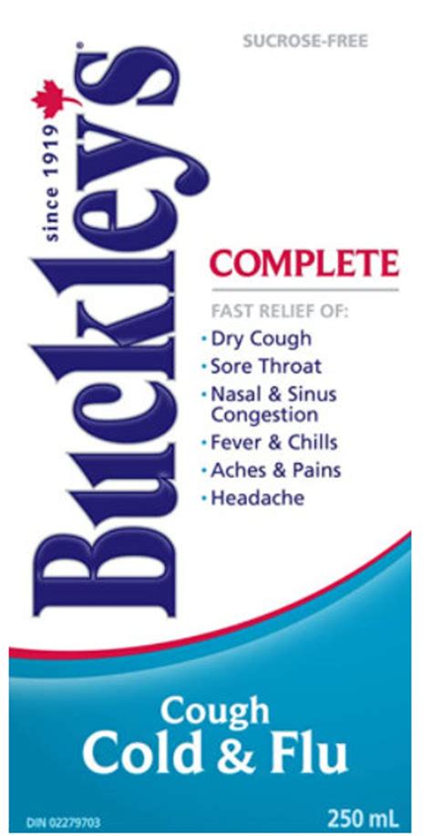 Buckleys Complete Cough Cold And Flu Syrup 250 Ml Etsy
