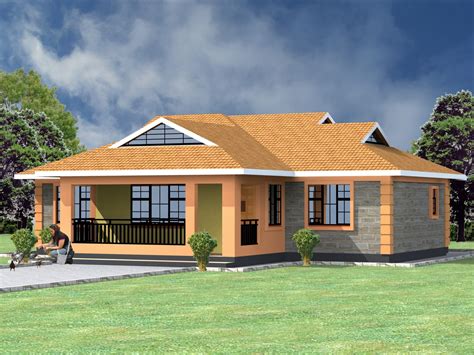 Simple 3 Bedroom House Plans In Kenya Hpd Consult