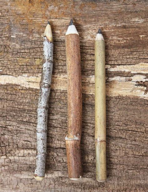 Twig Pencils Assorted Set Twig Pencil Writing Utensils