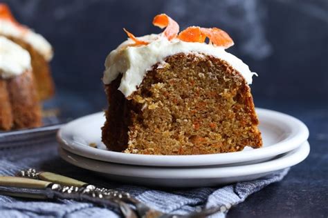 Carrot Pound Cake Recipe Is A Combination Of A Moist Carrot Cake And A