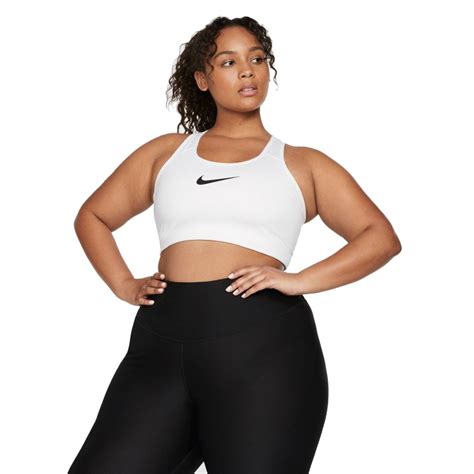 Nike Swoosh Womens Non Padded Sports Bra Plus Size Fa21