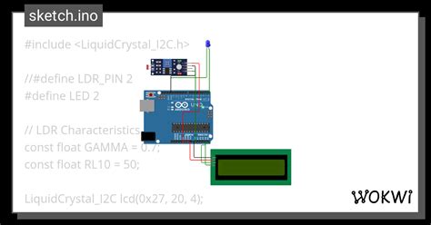 Photoresistor Wokwi Esp Stm Arduino Simulator