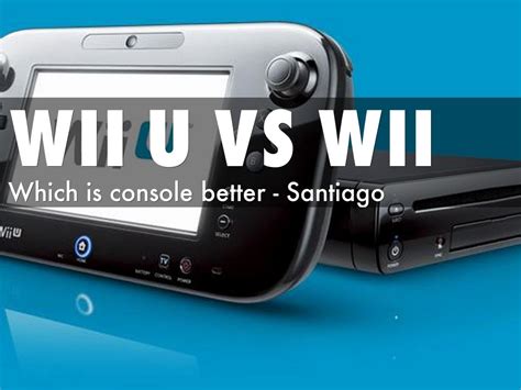 Wii U Vs Wii By Sv4327