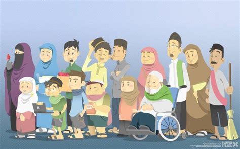 Gambar Kartun Keluarga Muslim Auto Design Tech