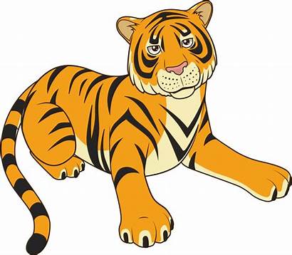 Tiger Cartoon Clipart Panther Tigre El Illustration