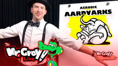 Set in an alternate 19th century, the story focuses on an organization of exorcists, named the black order, as they defend humanity against the noah family, reincarnations of noah and his twelve apostles whom bear hatred towards humanity and god led by a man known as the millennium earl. Aerobic Aardvarks!! | The Mr. Gray Live Show! (ep#27 ...